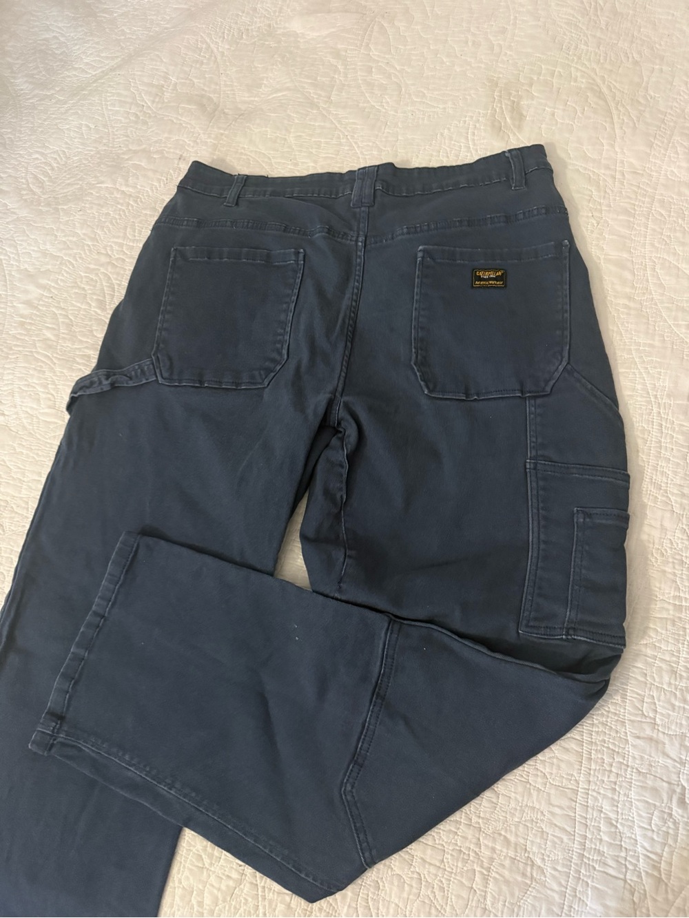Caterpillar Men’s Dark Blue Cargo Work Pants